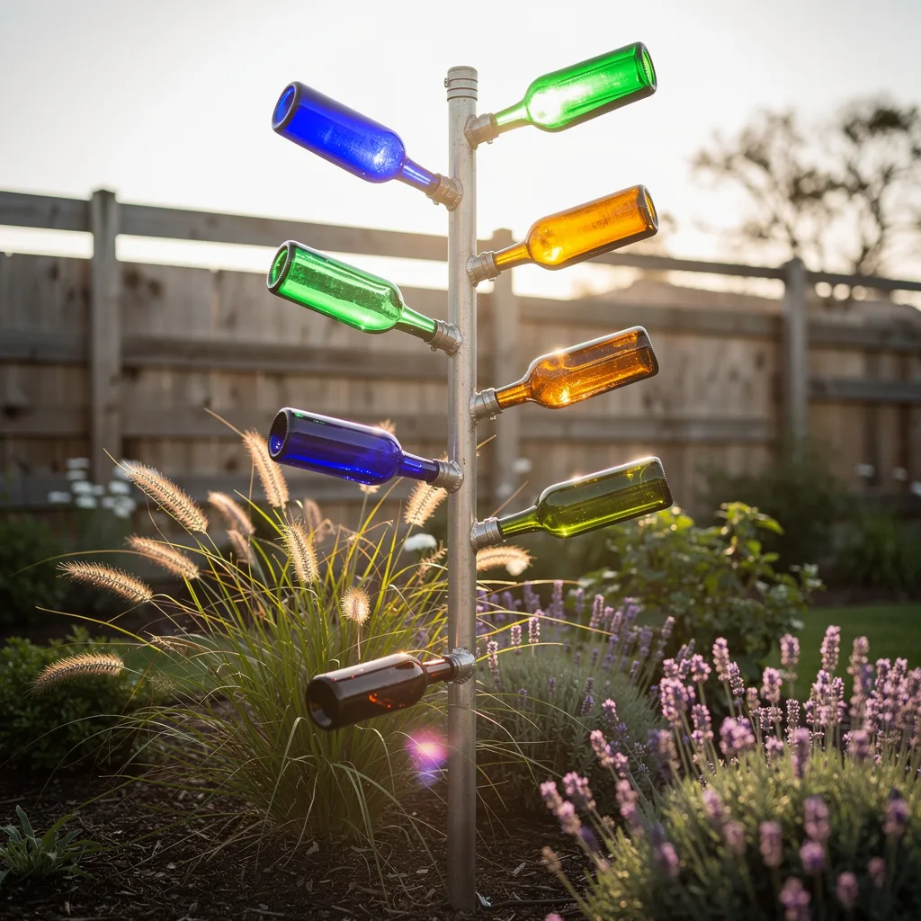 The Bottle Tree Sculpture