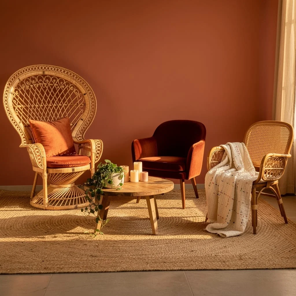 The Three-Chair Terracotta Salon