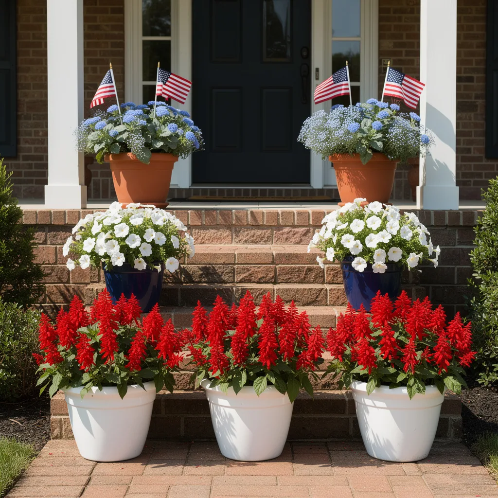 Tiered Flower Pot Display