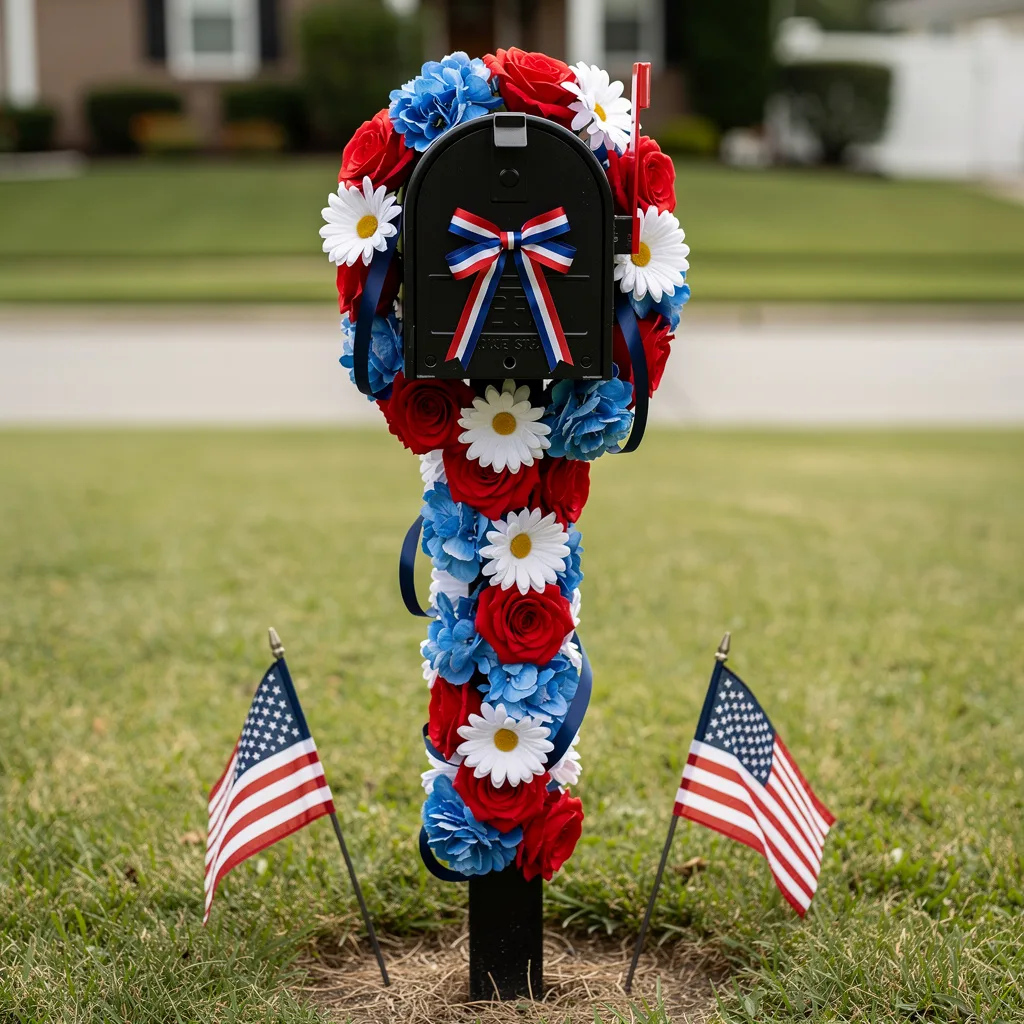 The Flower-Wrapped Mailbox