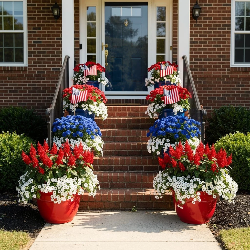 Tiered Stair Pot Display