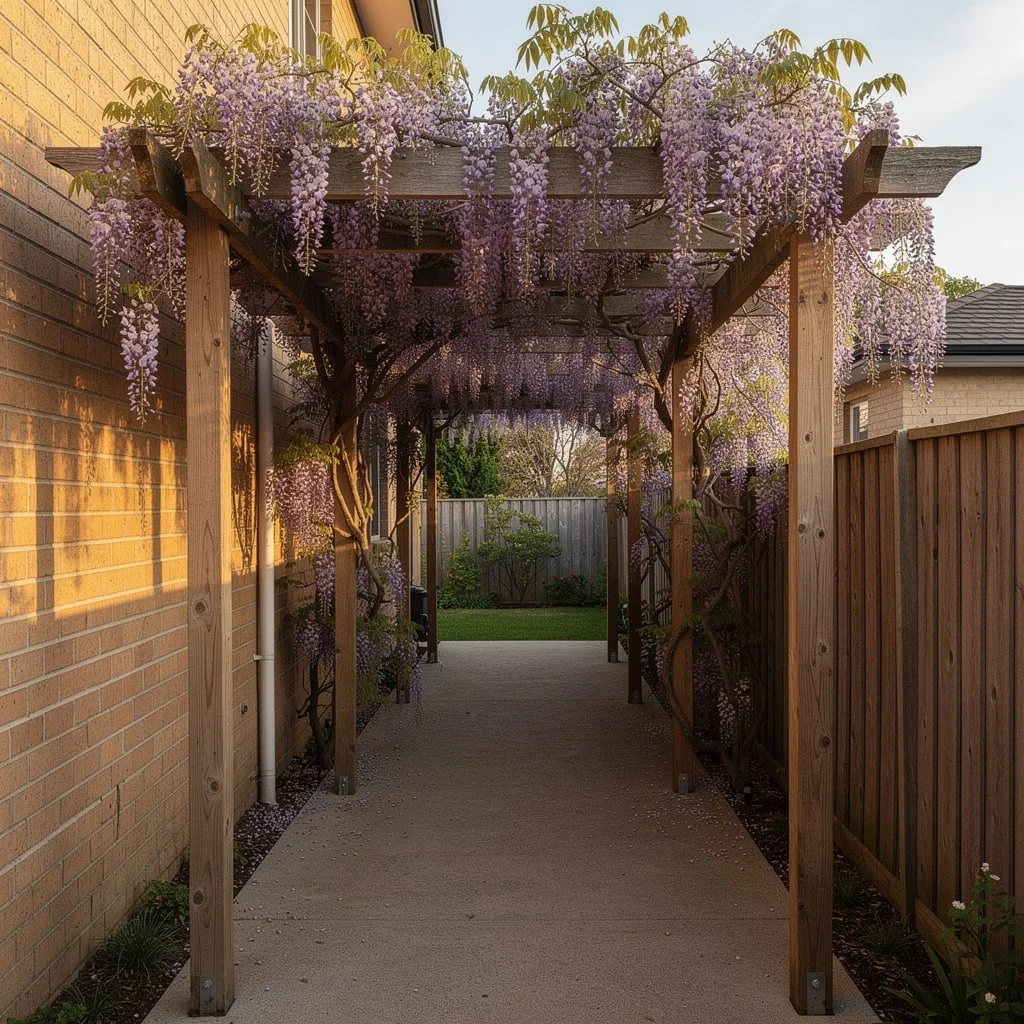 The Wisteria Pergola Walkway That Requires Patience and Then Pays Back Everything