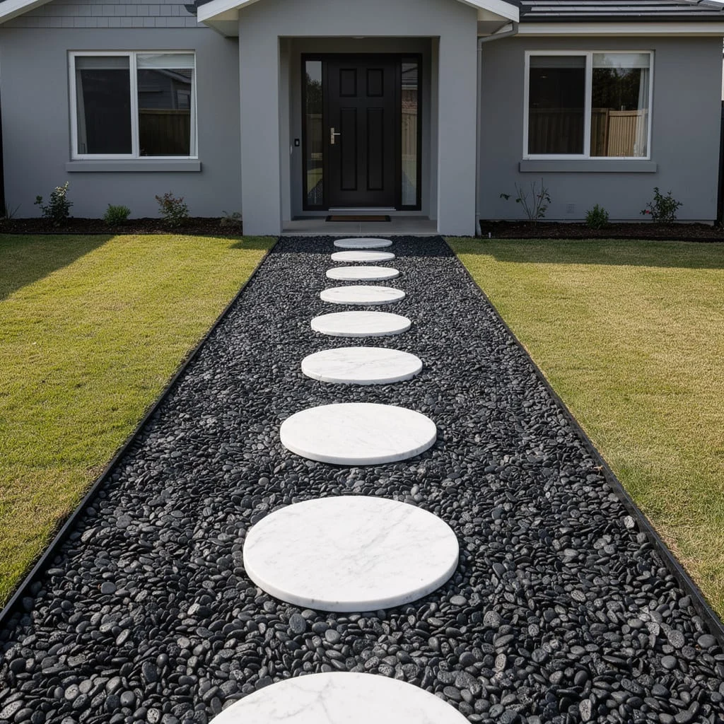 Circular Mulch Tree Rings