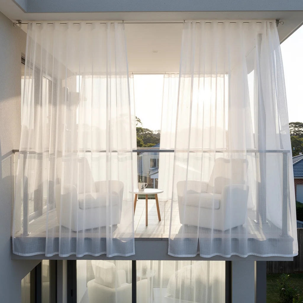 Sheer Balcony Wrap
