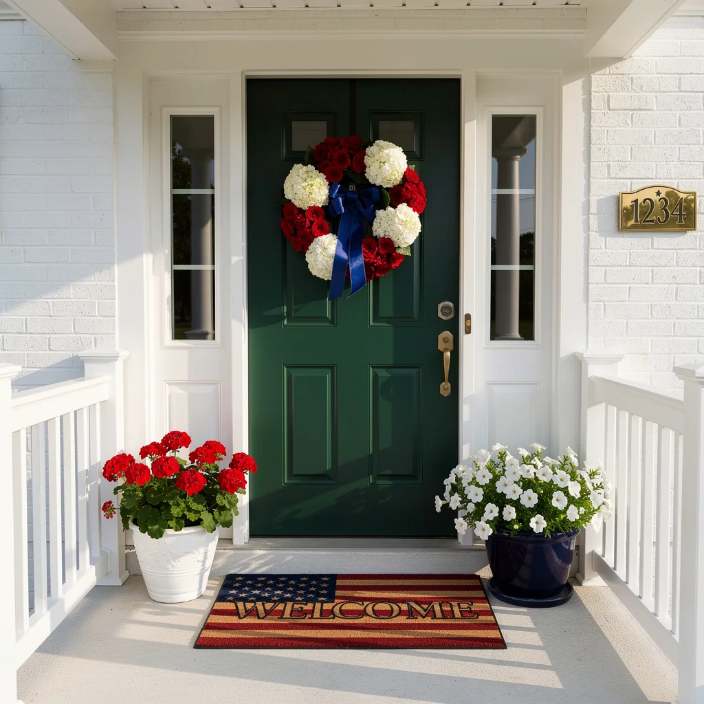 Green Door Patriotic Entry