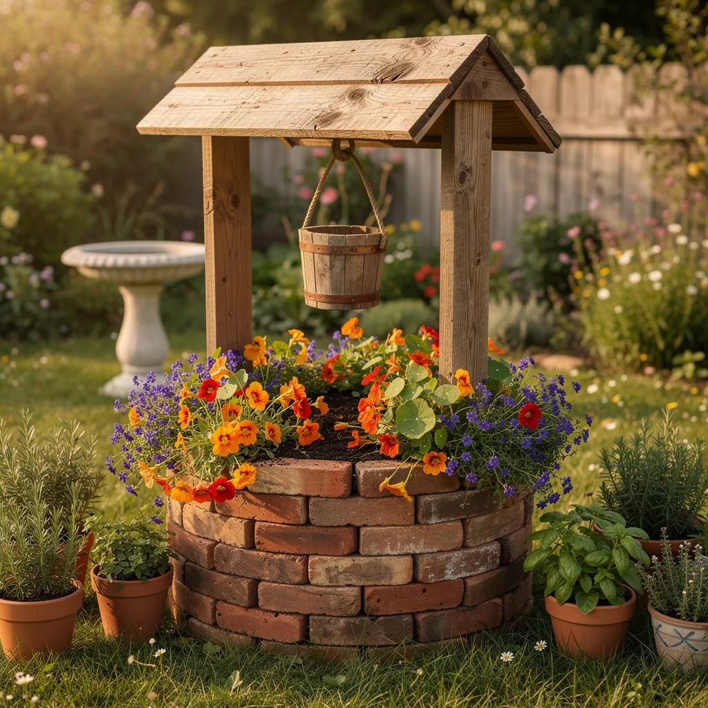 The Wishing Well Planter