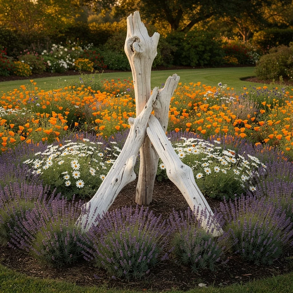 The Driftwood Sculpture Focal Point