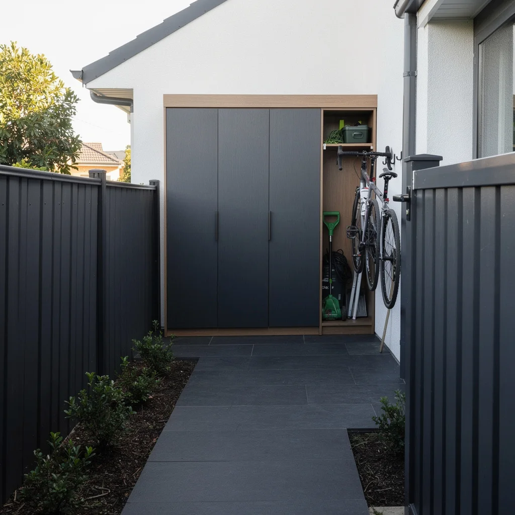 The Japanese-Inspired Side Yard Built on Restraint