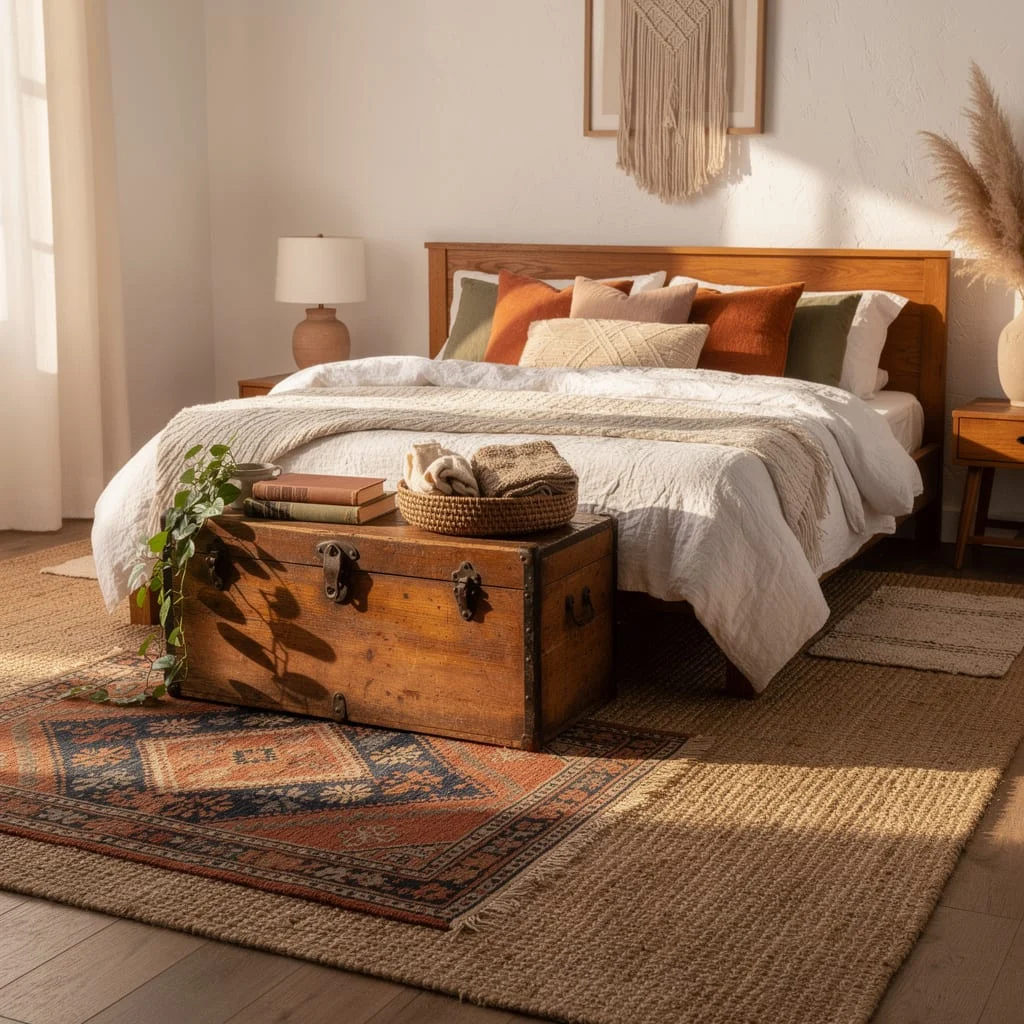 The Vintage Trunk Bedroom