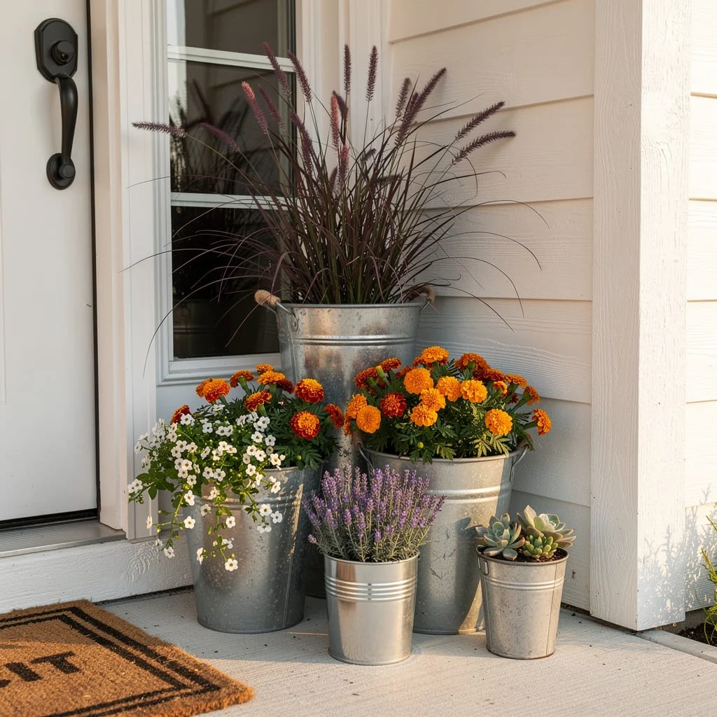 Galvanized Cluster Door