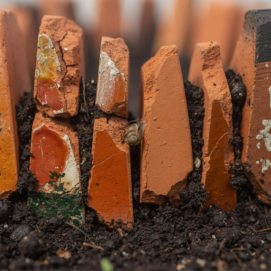 Broken Terracotta Shard Row