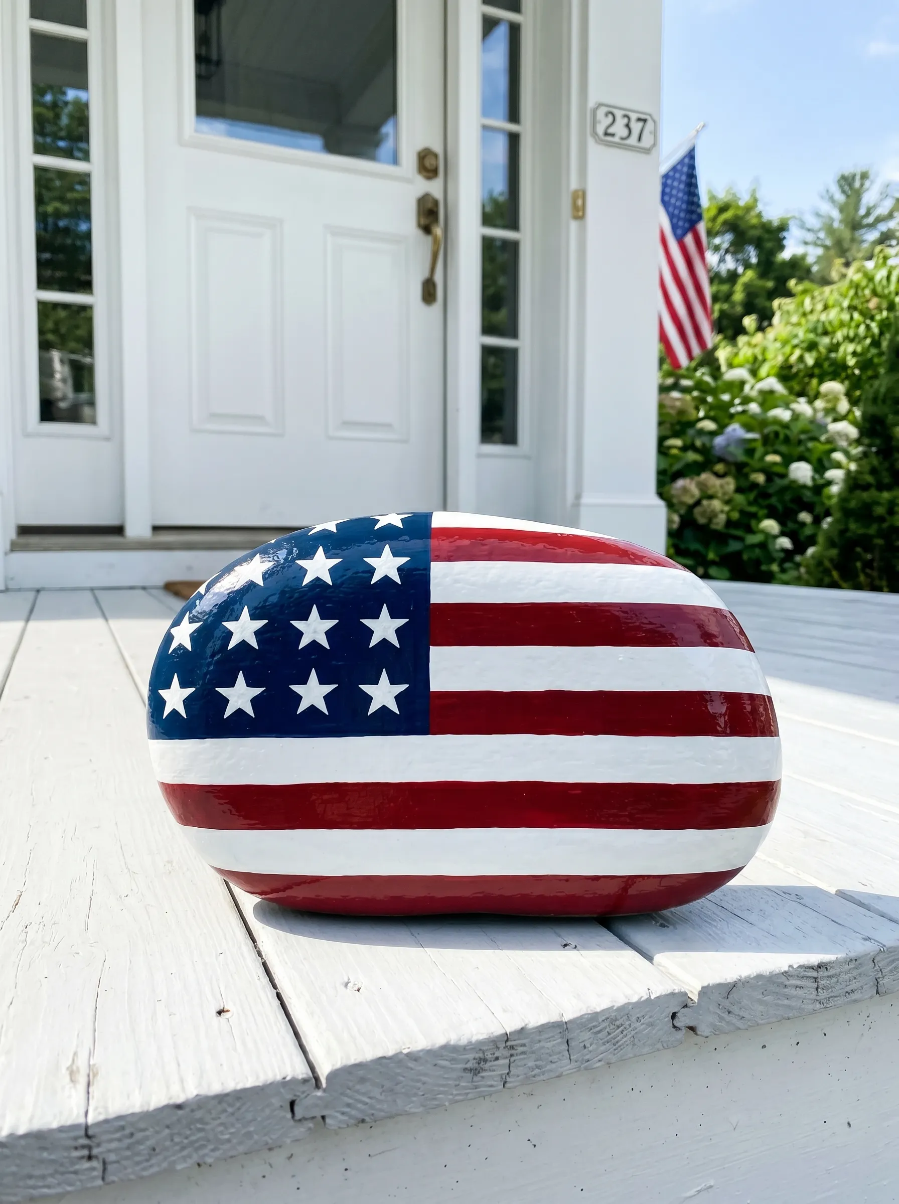 The Classic Large Flag Rock for the Porch Step