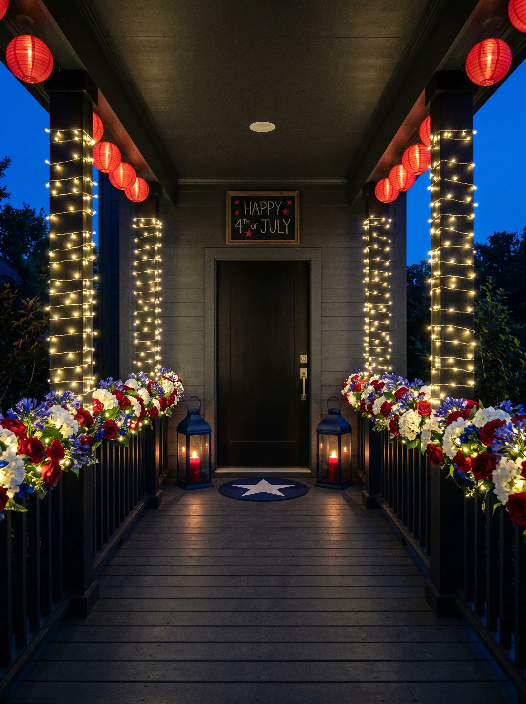 The Nighttime Porch That Turns the Fourth Into Theater