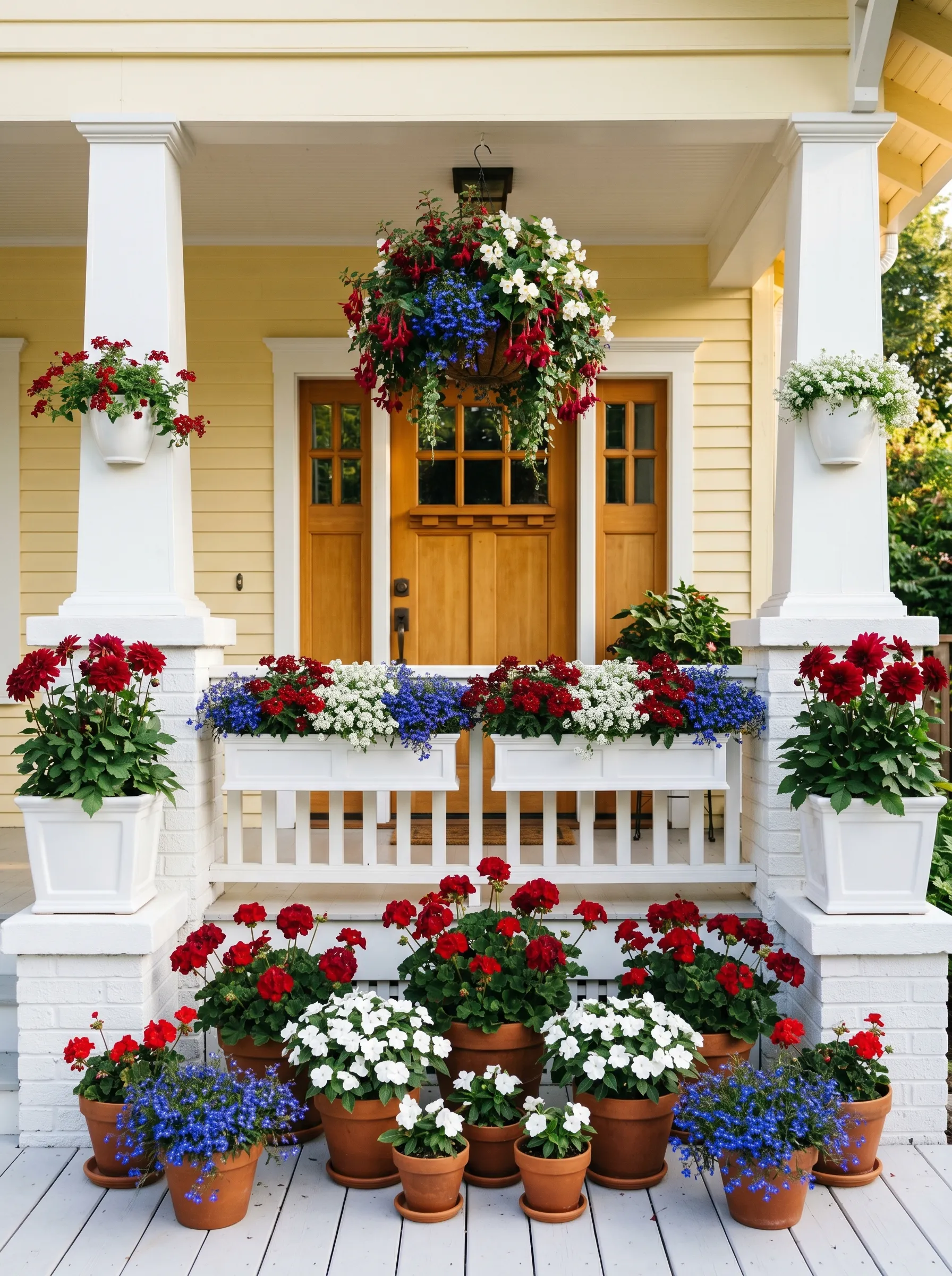 The All-Flower Porch That Makes Petals the Architecture