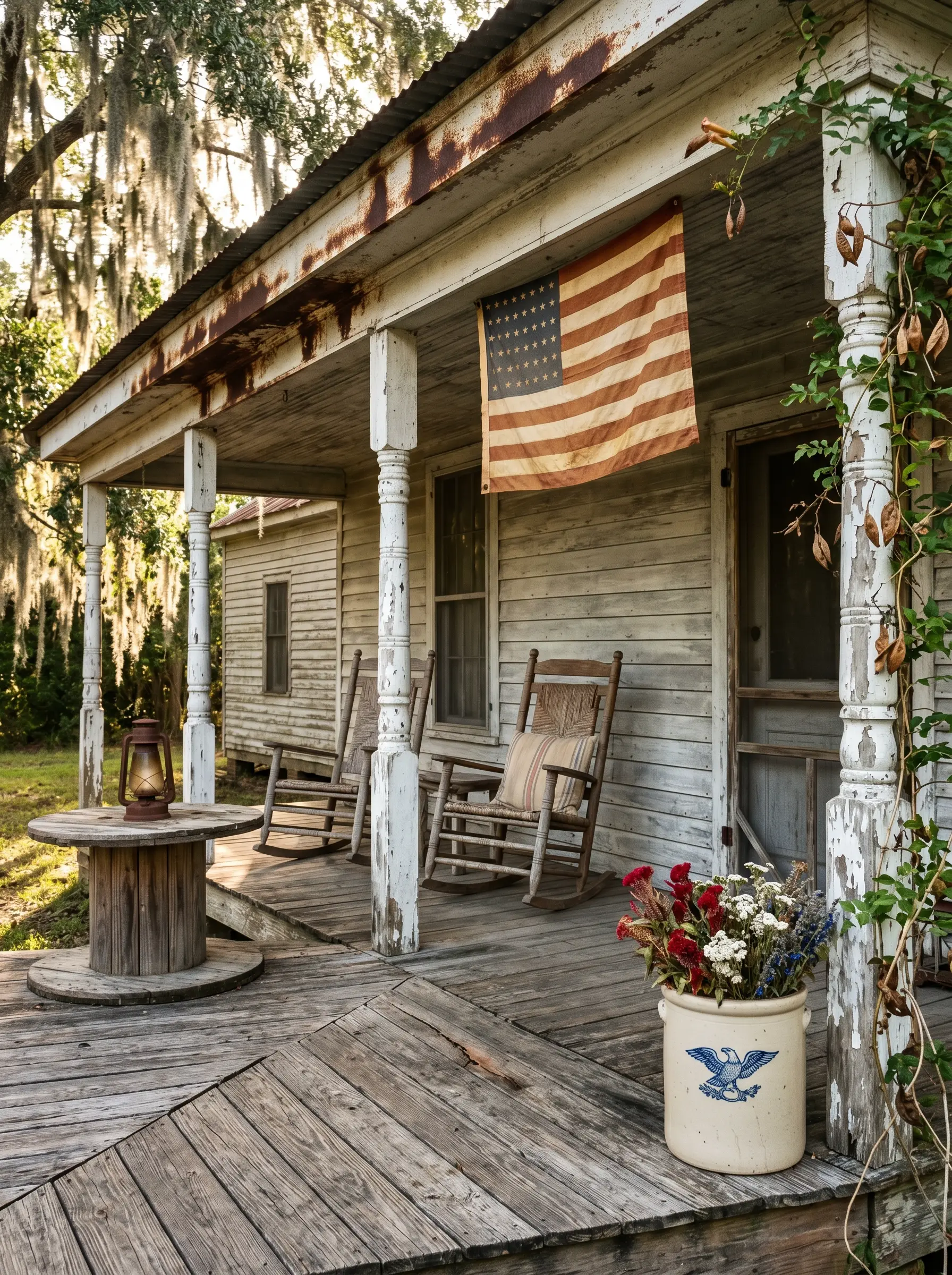 The Ancient Log Structure That Lets the Flag and Two Crocks Do All the Work