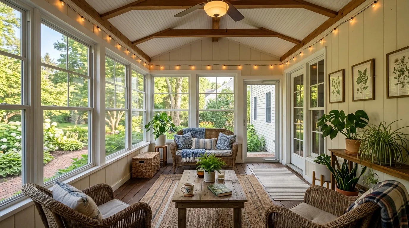 Closed-In Porch Ideas for People Who Refuse to Let Bugs Win