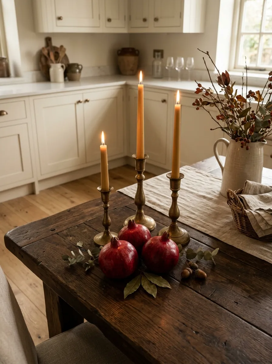 6. Pomegranates and Brass Candlesticks