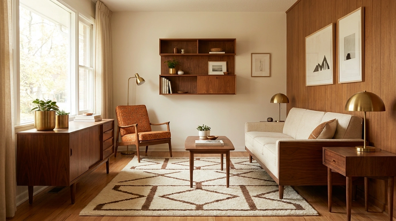 Mid-Century Modern Styling Ideas for a Small Home That Feel Spacious and Finished