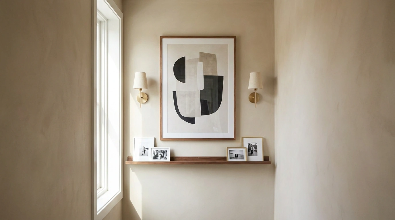 Small Narrow Empty Wall Decor Ideas l Without Making Them Feel Busy