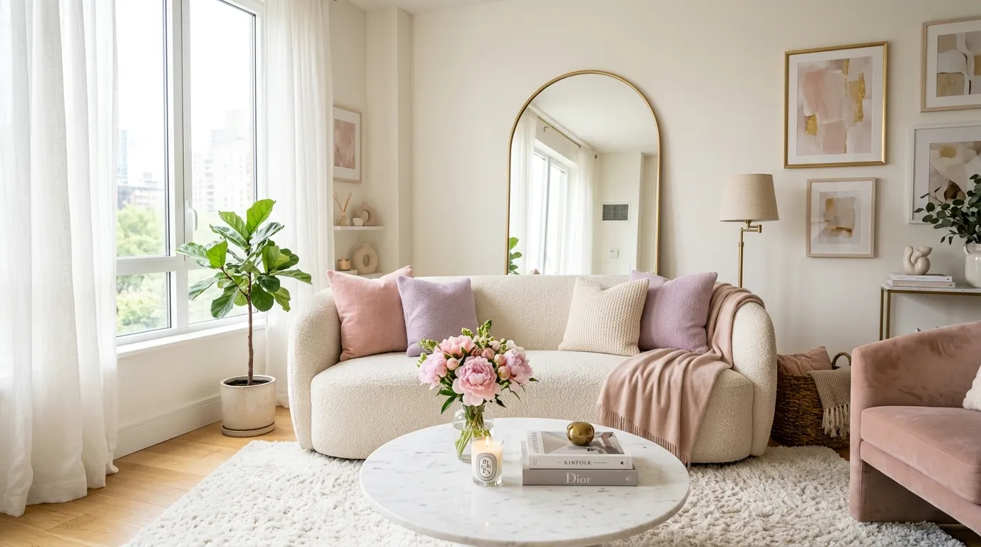 Cozy Girly Apartment Ideas That Make a Small Space Feel Special