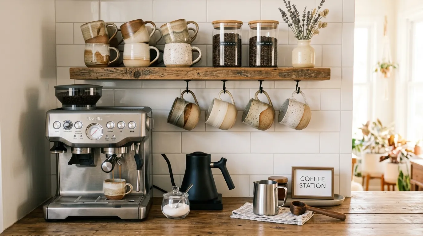 Coffee Station Ideas That Make Your Morning Setup Look Intentional