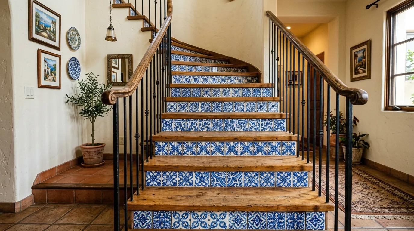 Stair Riser Ideas That Turn a Boring Staircase Into a Design Feature