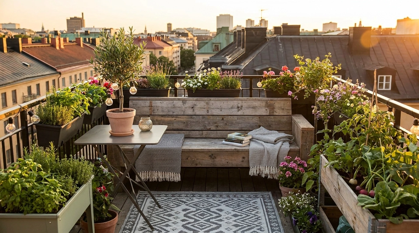 Small Rooftop Setup Ideas That Make a Tiny Roof Feel Like a Real Outdoor Room