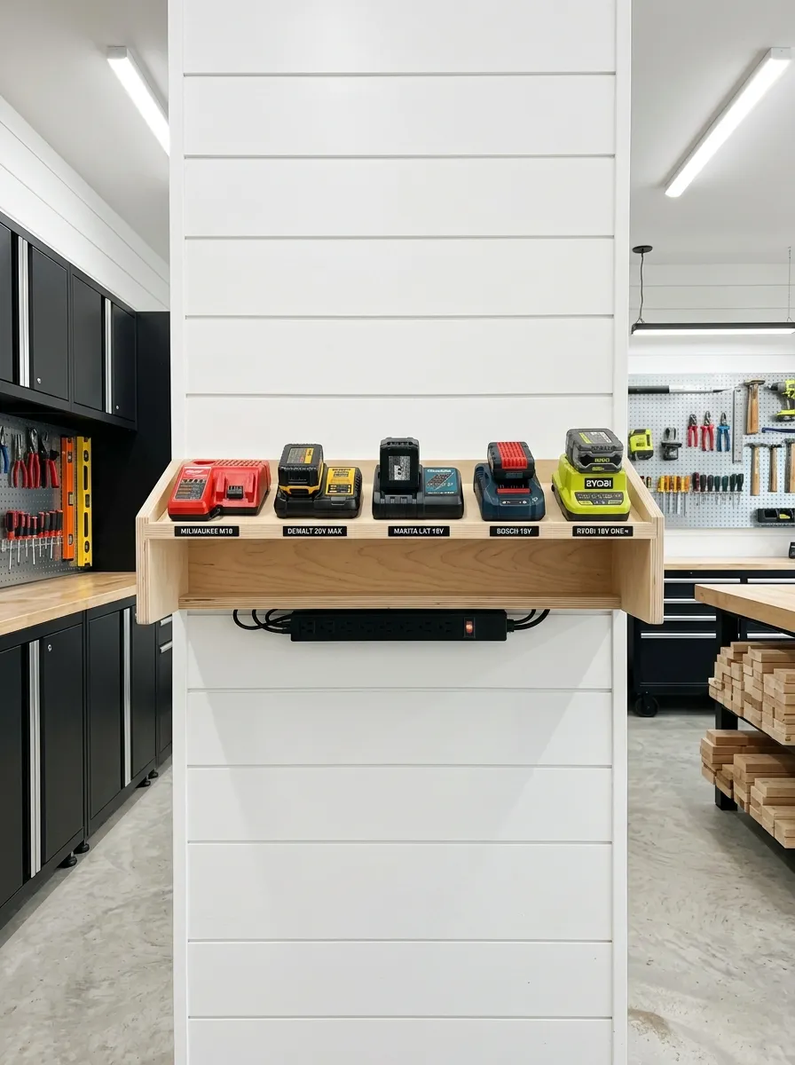 A Charging Station for Cordless Tool Batteries