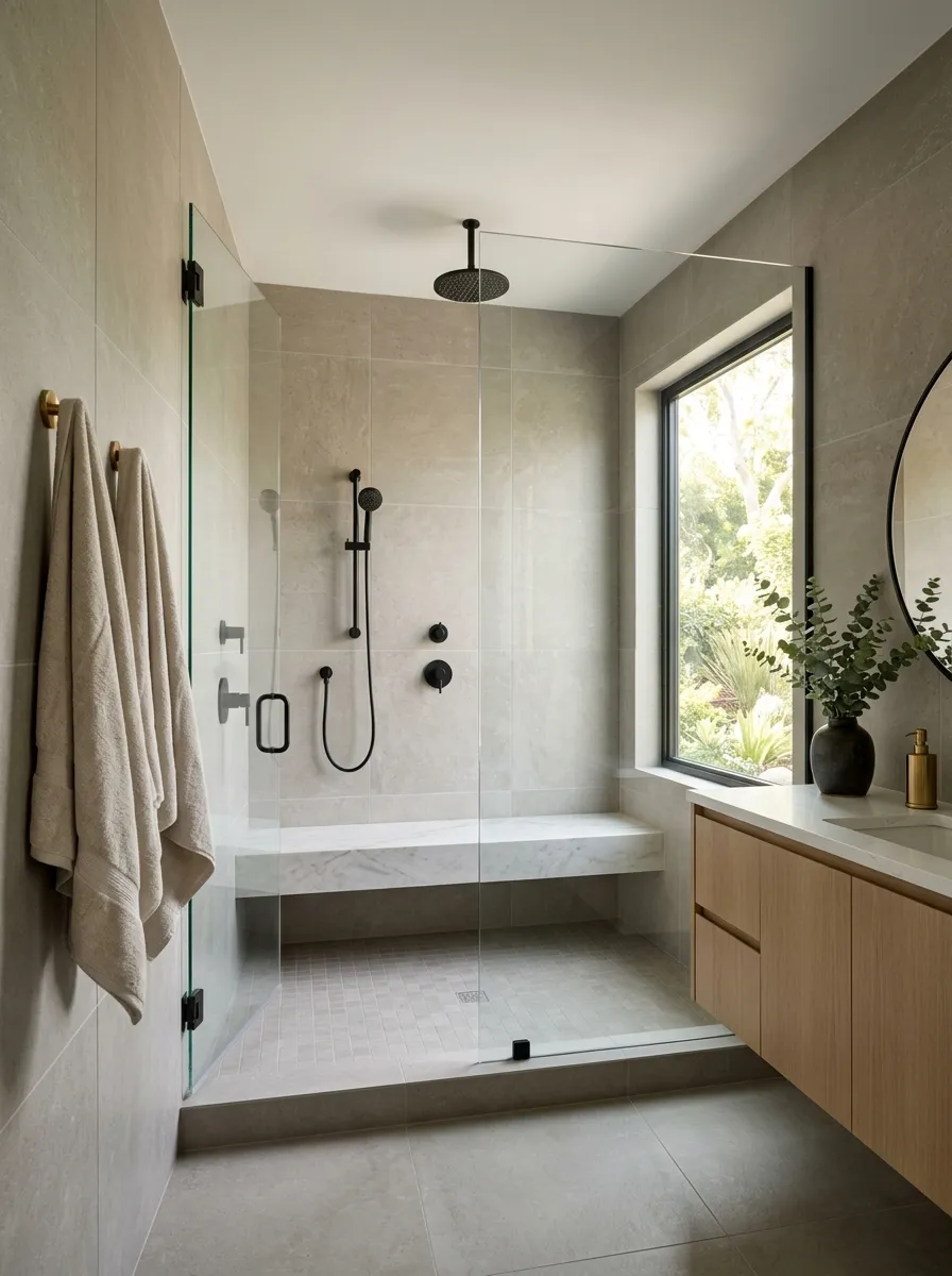 Add a Bench Where It Solves a Real Shower Problem