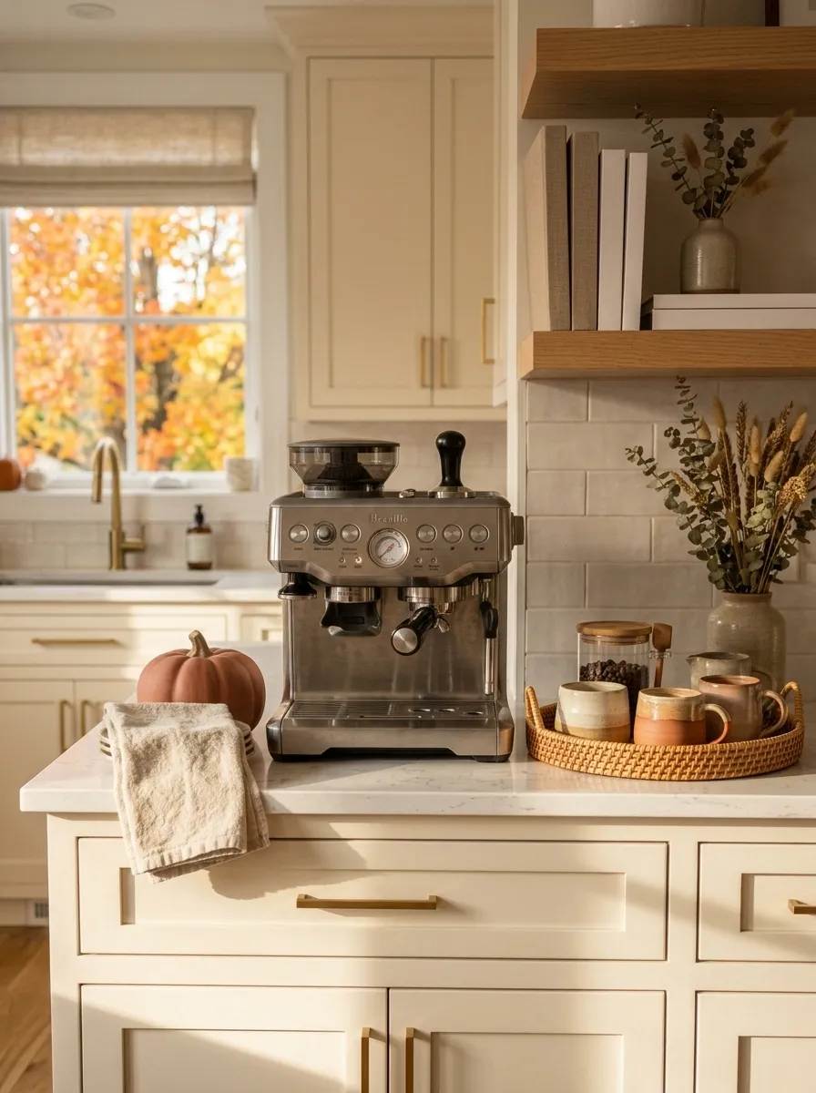 Add a Pumpkin Detail That Doesn't Take Over the Counter