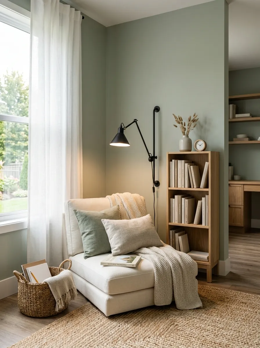 Add a Quiet Corner for Reading and Independent Work