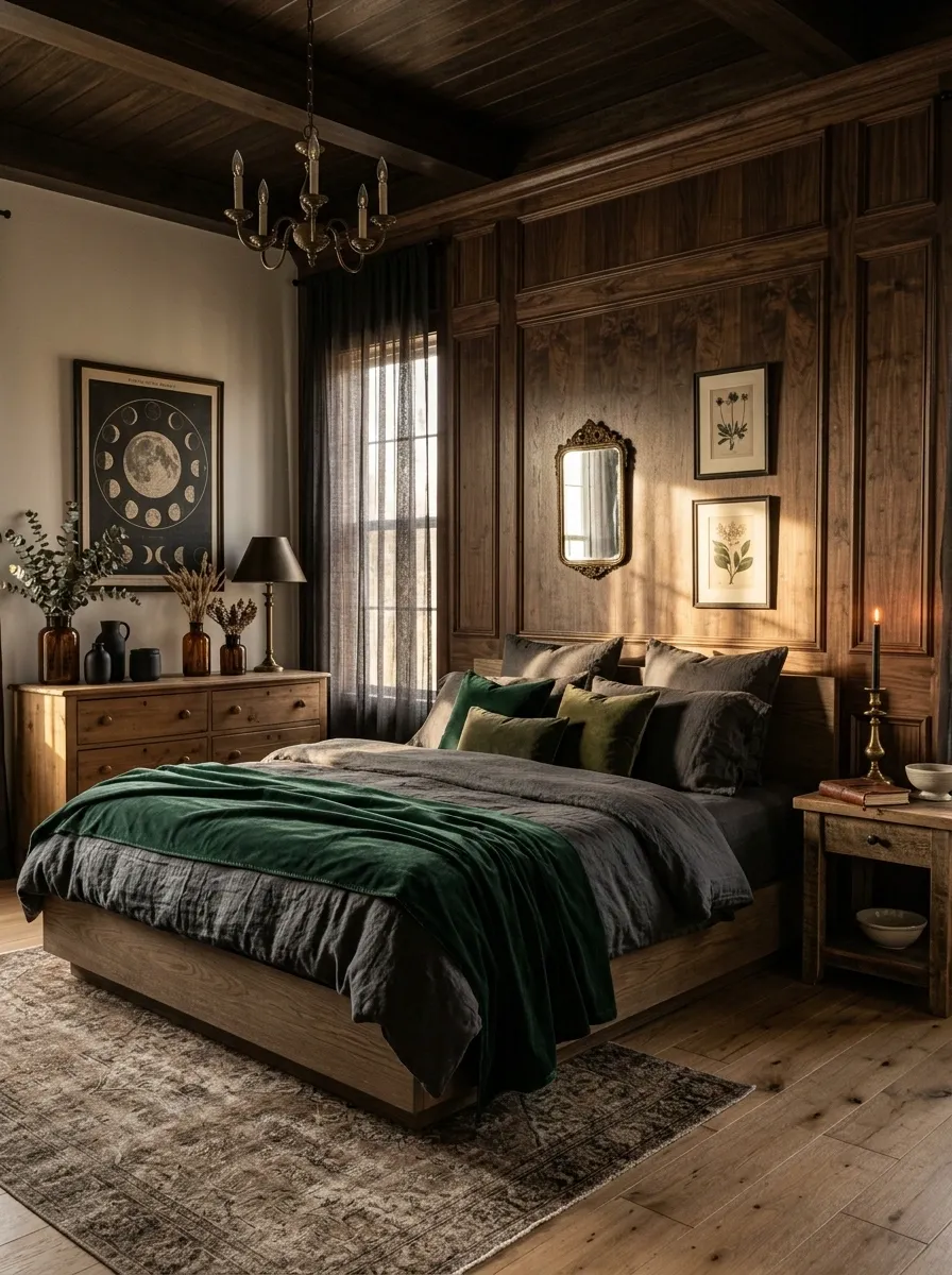 Add Dark Wood Instead of More Black