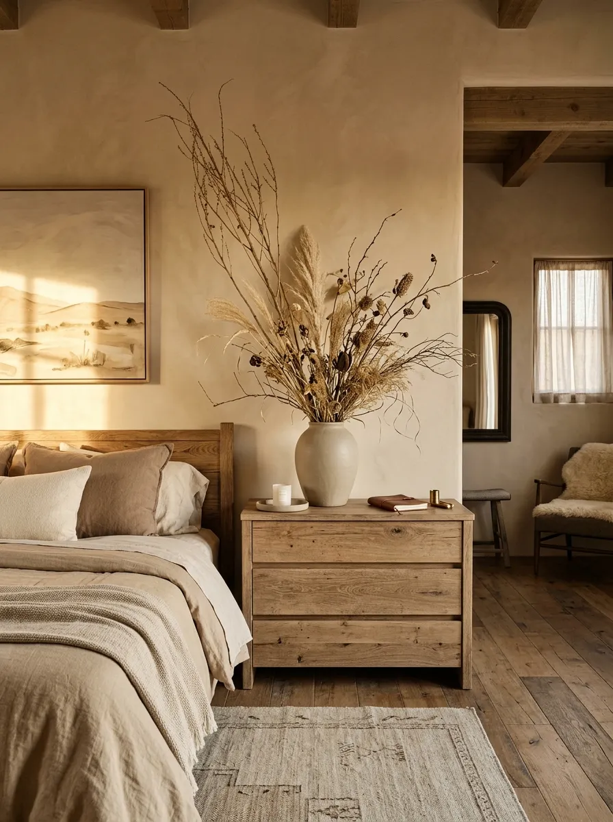 Add Dried Branches for a Natural Desert Detail
