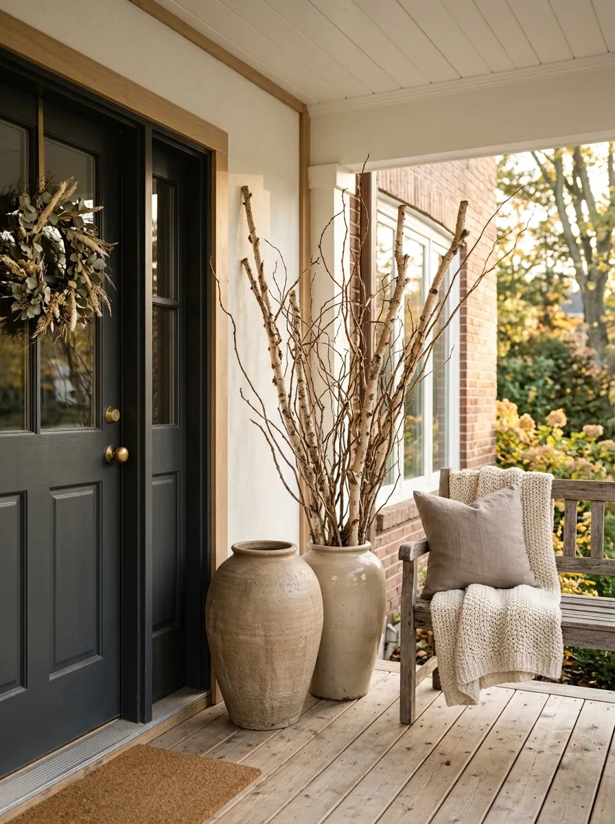 Add Dried Branches for Height Without More Color