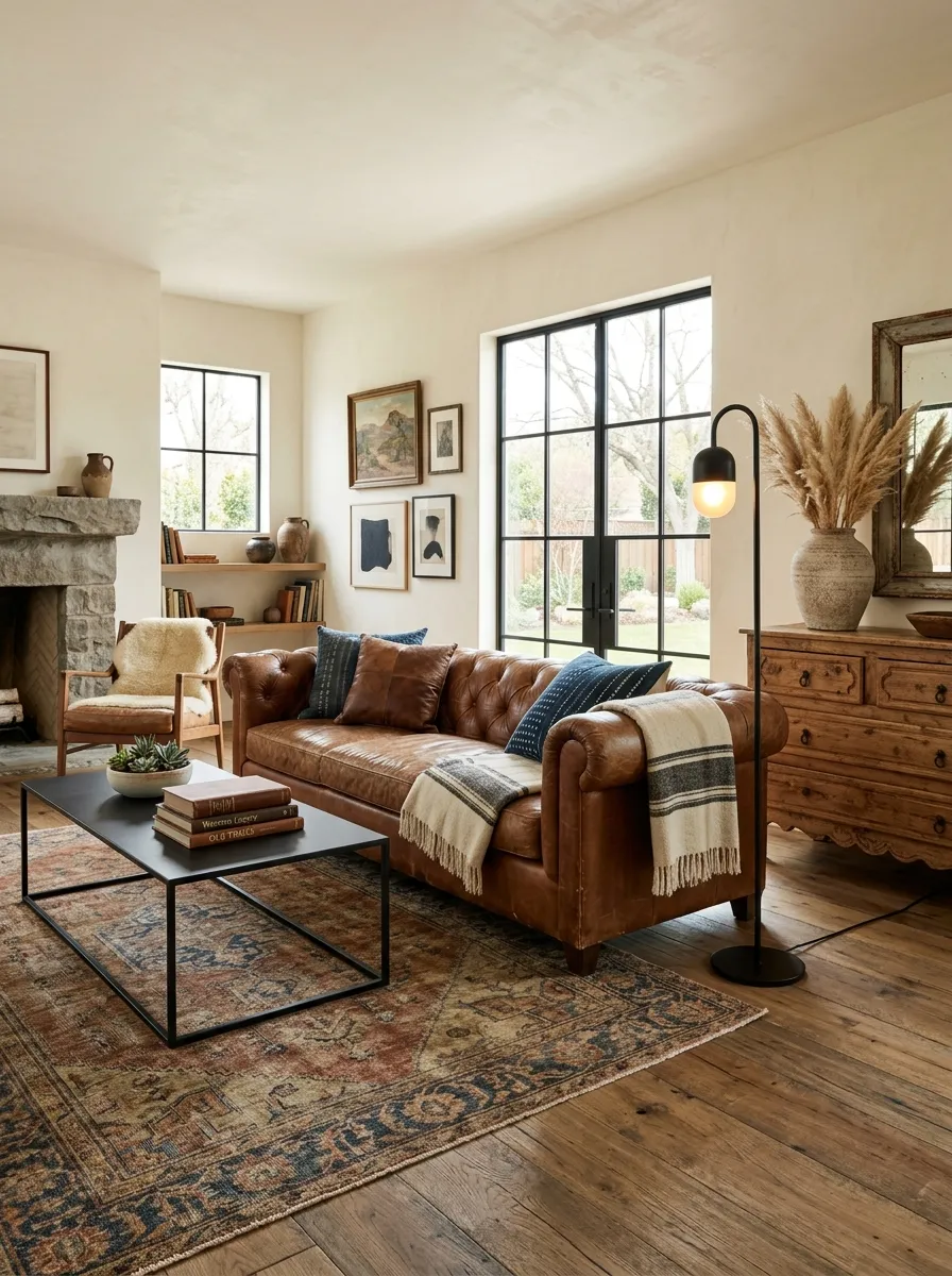 Add One Unexpected Modern Piece