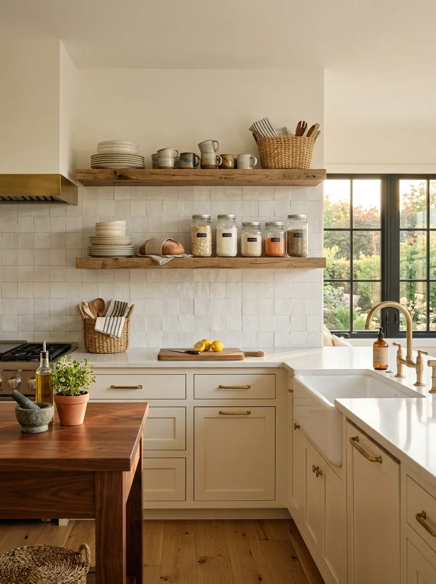Add Open Shelving Only Where It Will Be Used