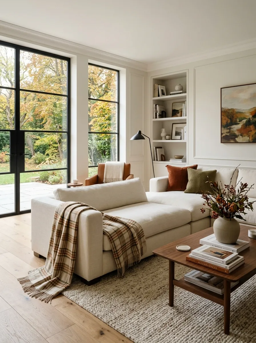 Add Plaid Without Making the Room Look Like a Cabin