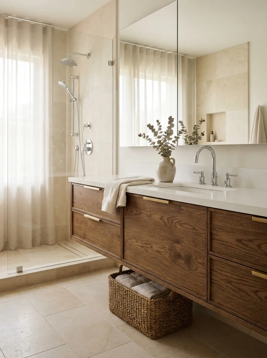 Add Real Wood to Warm the Room