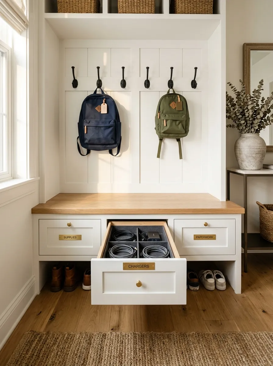 Add Small Drawers for Homework and School Essentials