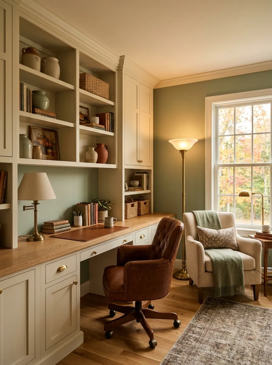Bounce floor lamp light off the ceiling instead of overheads