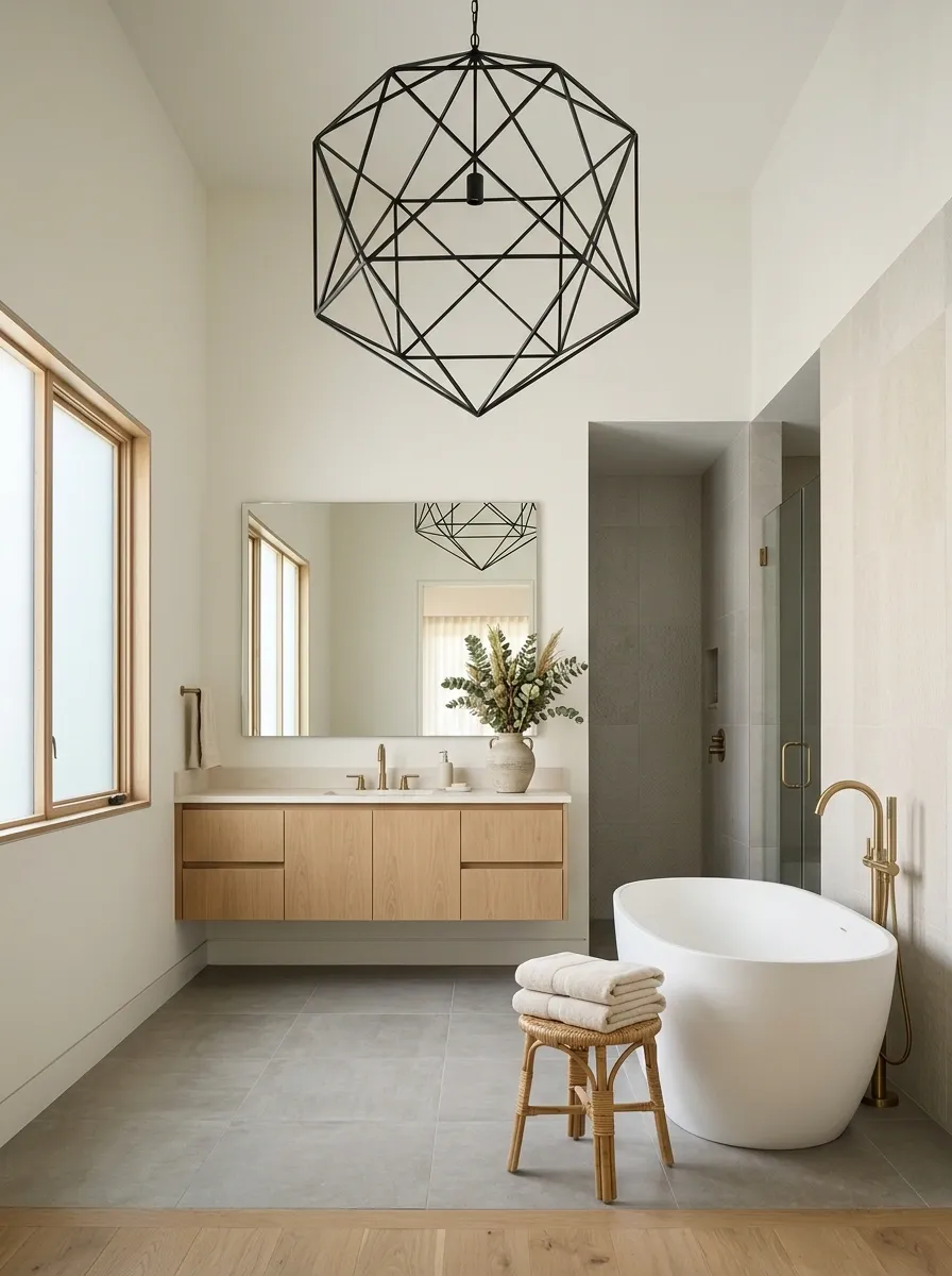 Bring in One Oversized Statement Light