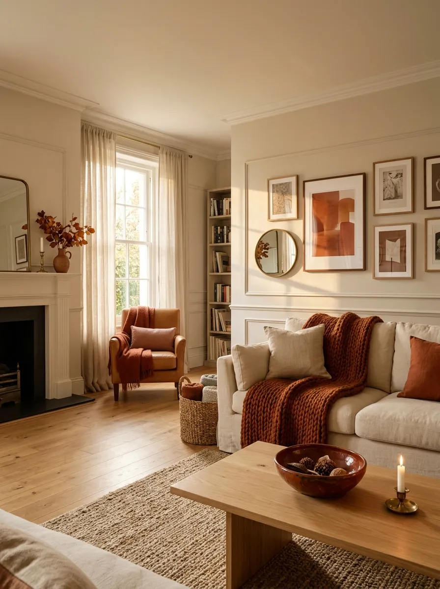 Build a Fall Look Around One Color Instead of Buying More Decor