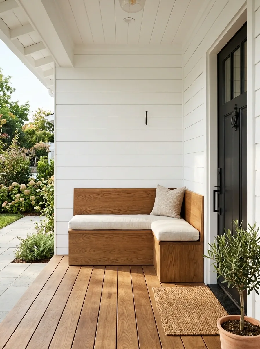 Build a Slim Seating Spot Into the Smallest Corner