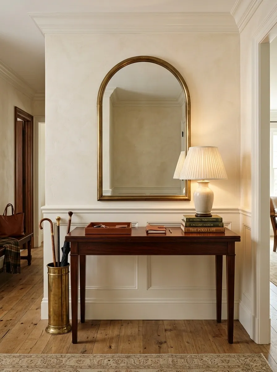 Build the Entry Around One Narrow Console