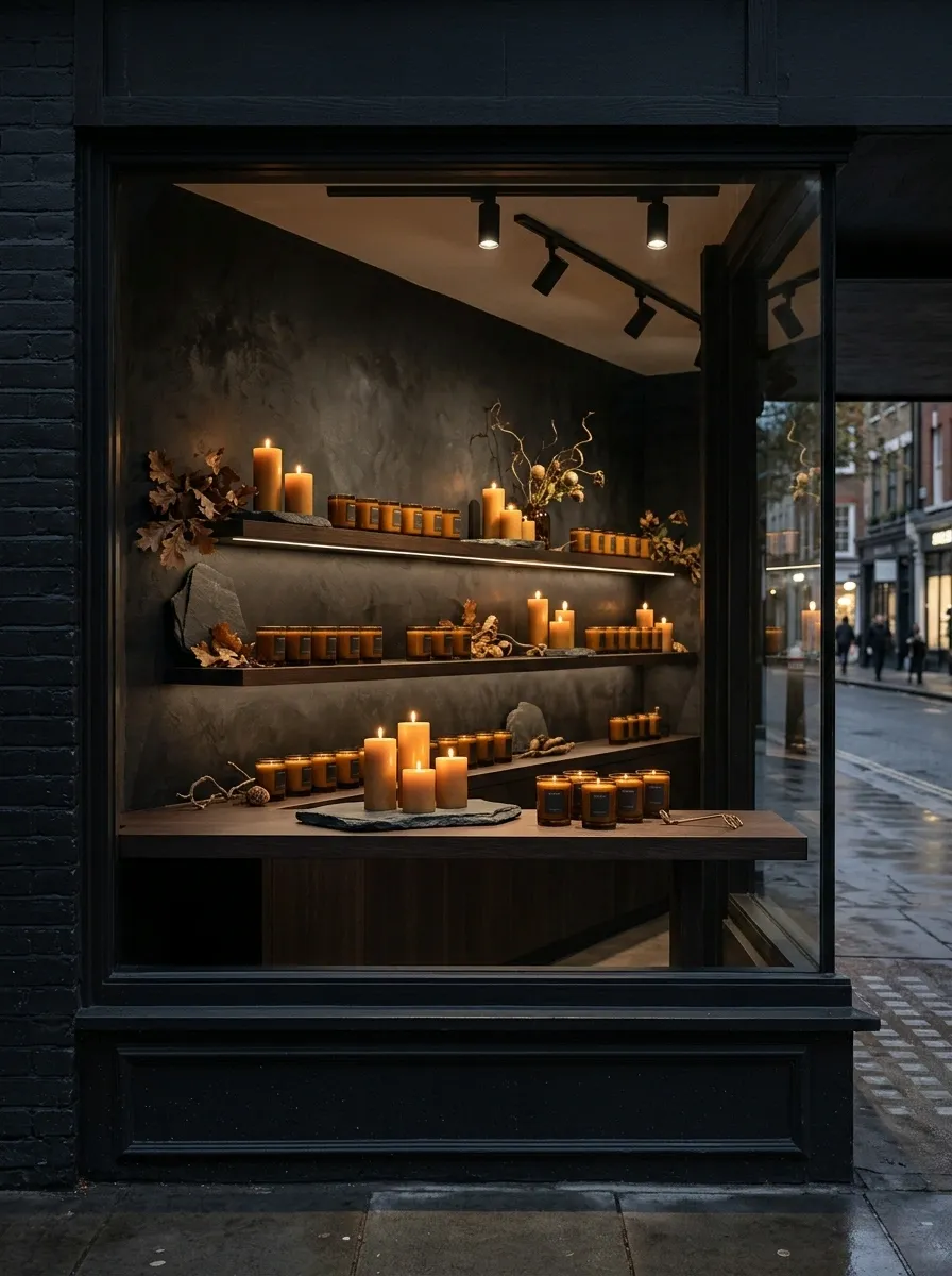 Candle Shop After Dark