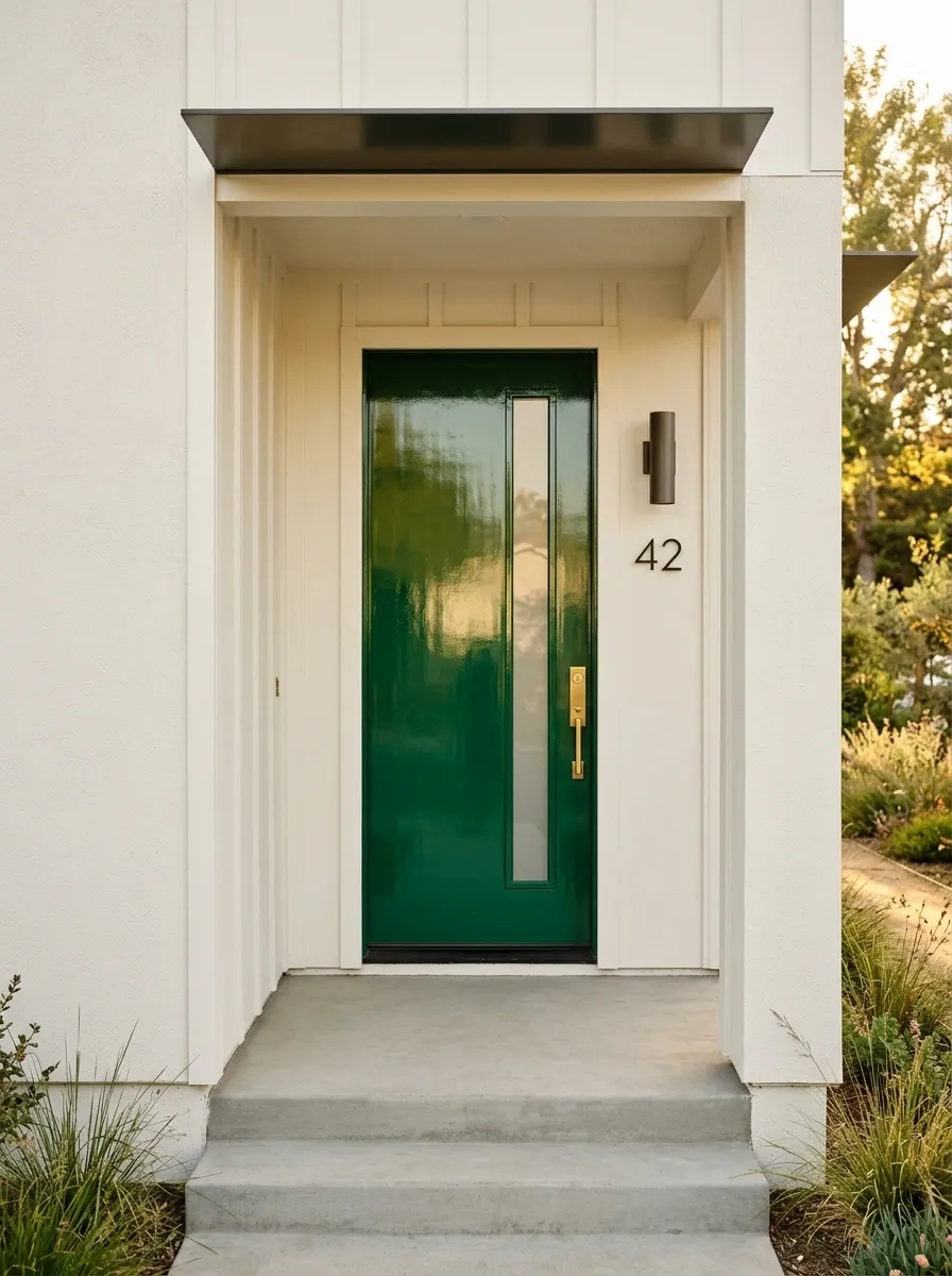 Choose a bold front door color