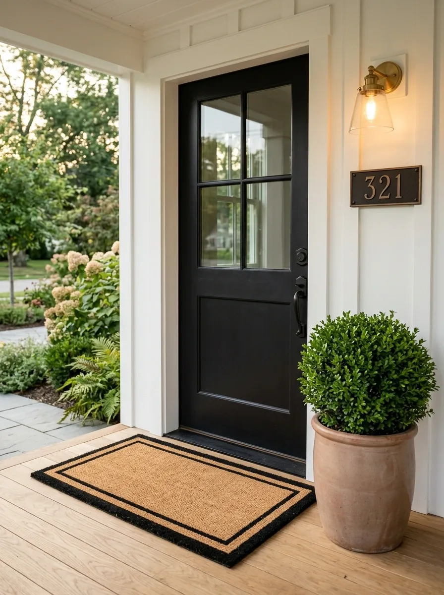 Choose a Doormat That Fits the Door, Not the Whole Porch