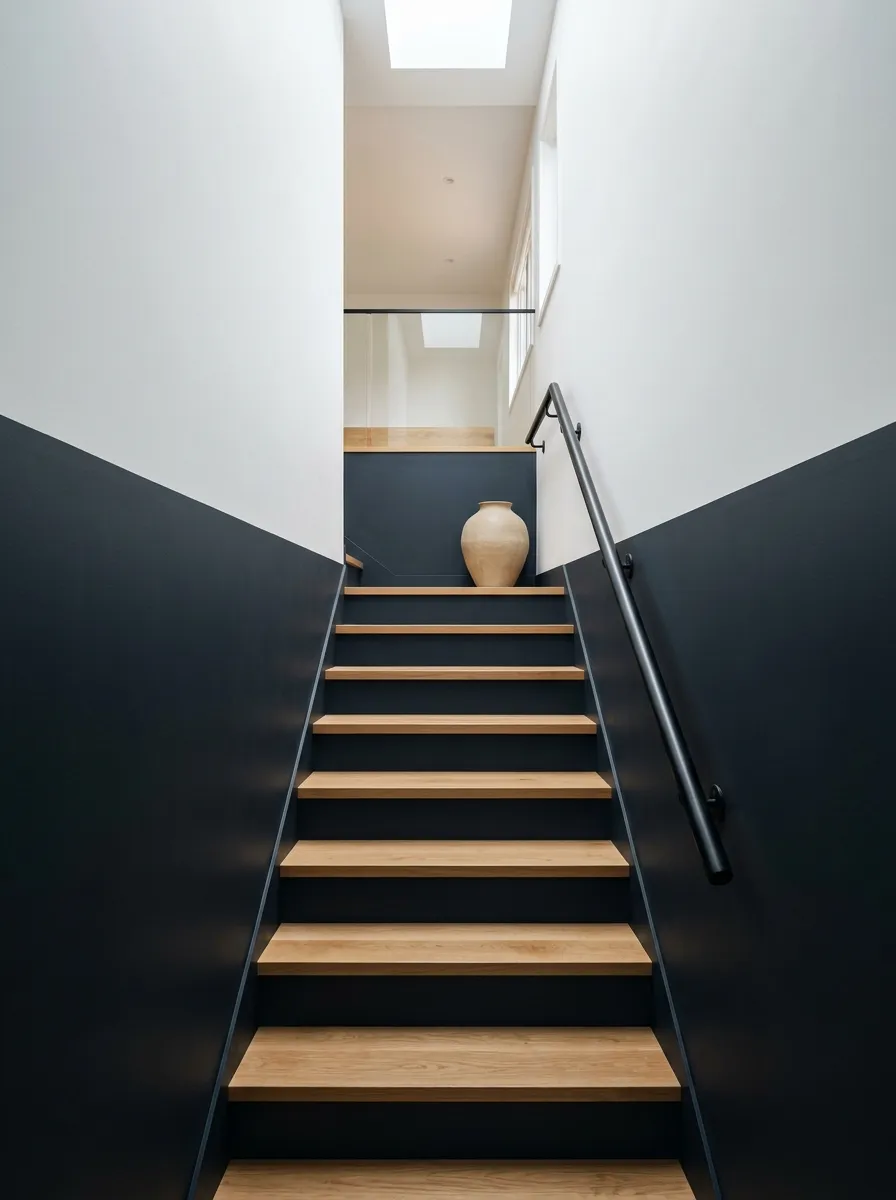 Color Block Half the Wall for a Modern Break