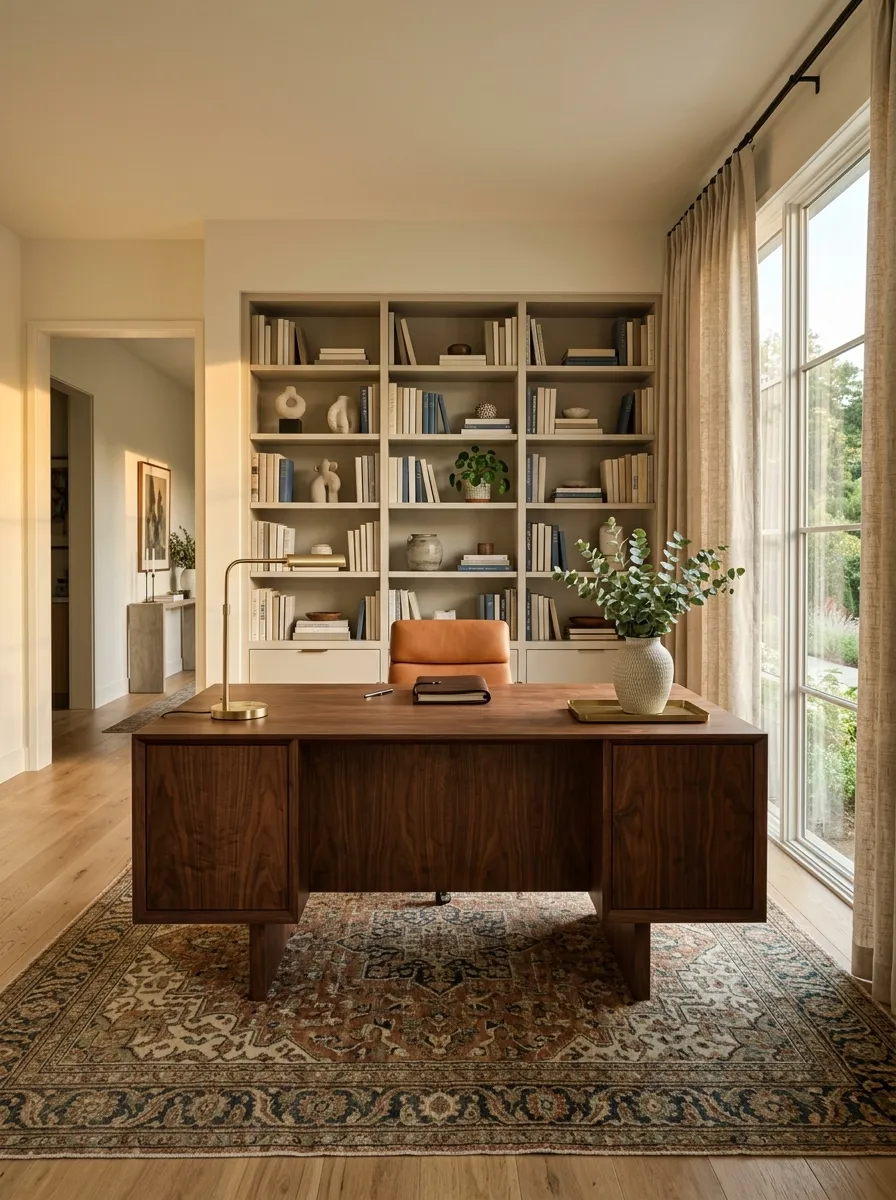 Command the Room by Facing the Door