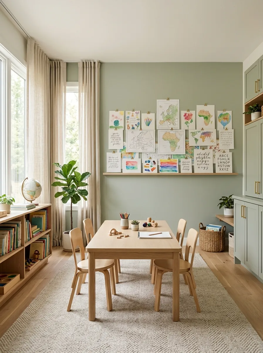 Create a Dedicated Display Spot for Finished Work
